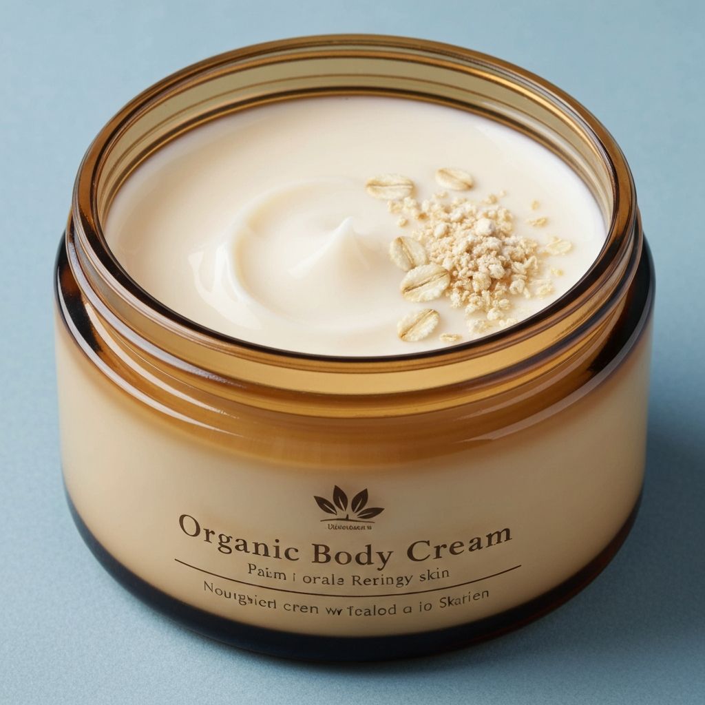 Organic body cream